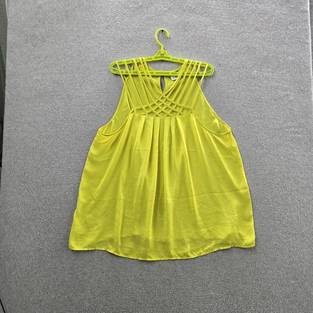 Torrid Women Blouse 2 Yellow Strap High Neck Pullover